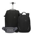 Rolling Backpack with Wheels 43L with Personal Item Bag Z180