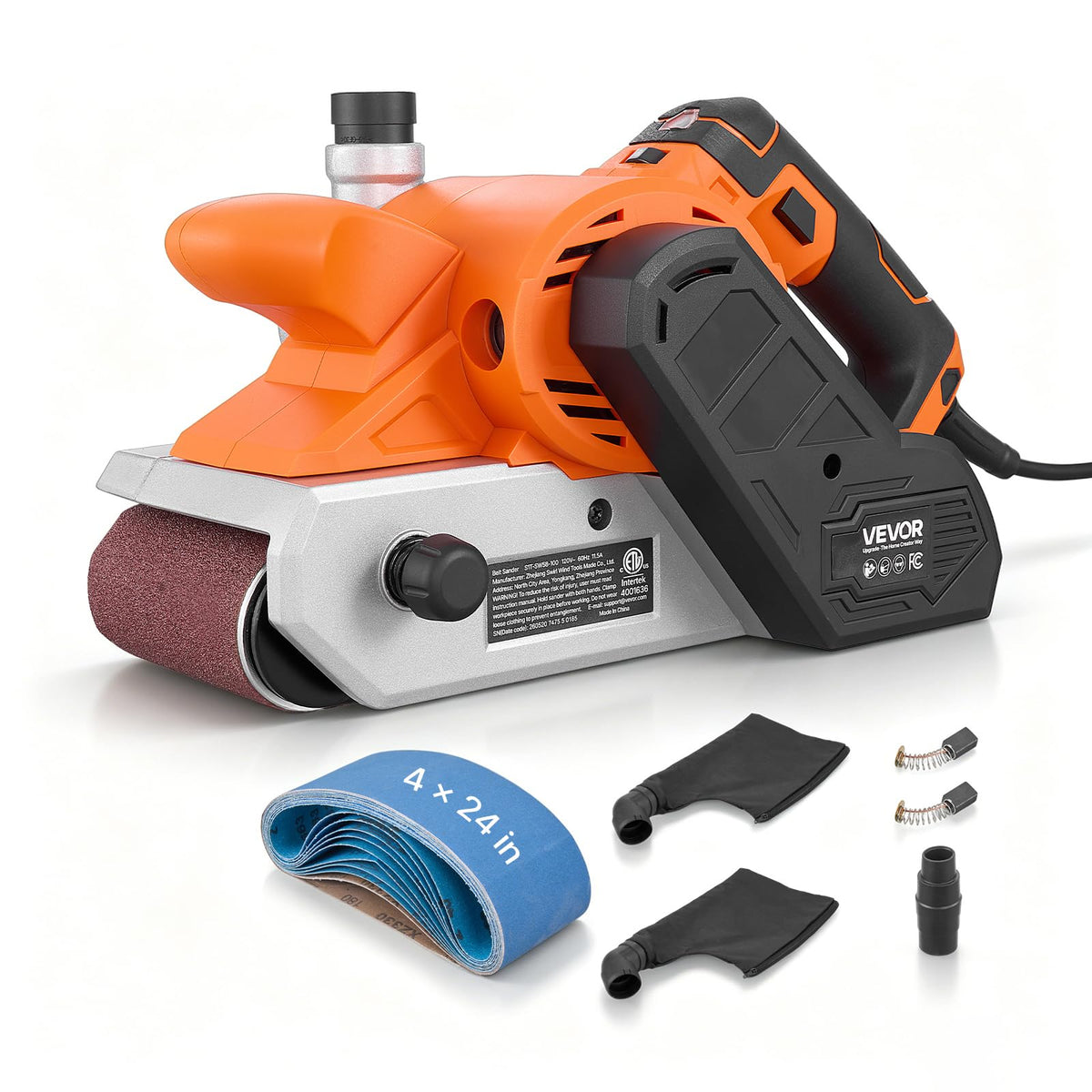 11.5A 4" x 24" Variable Speed Belt Sander O25851