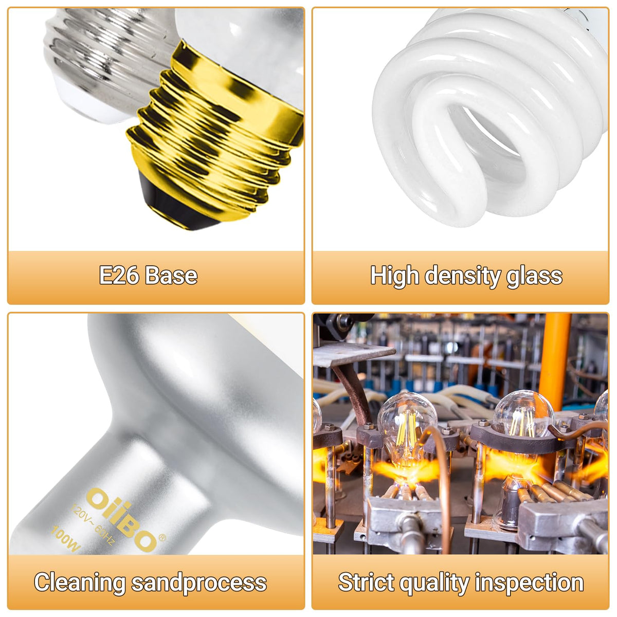 100W Reptile Heat Lamp Bulb and 26W 10.0 UVB Reptile Light Combo Pack B6141