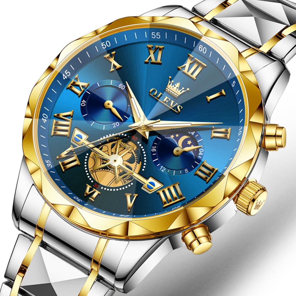 Automatic Moon Phase Dress Wristwatch H654360
