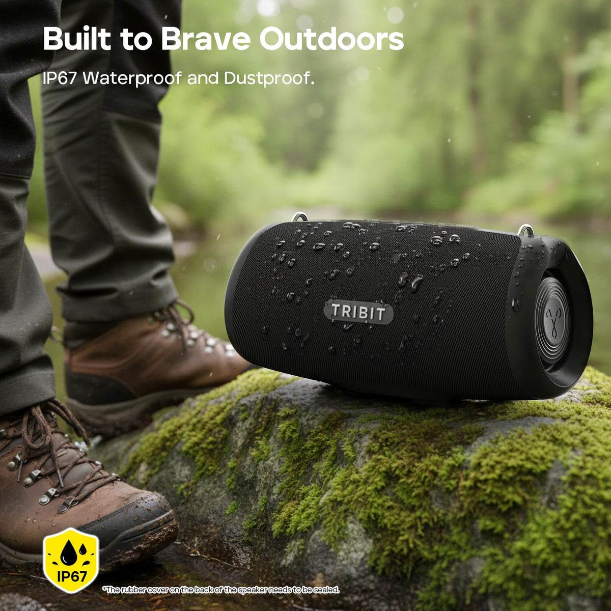 Black Bluetooth Speaker Y933