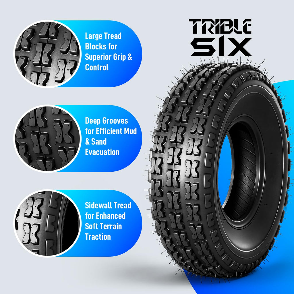 19x7-8 ATV UTV Tires Set of 2 O46110