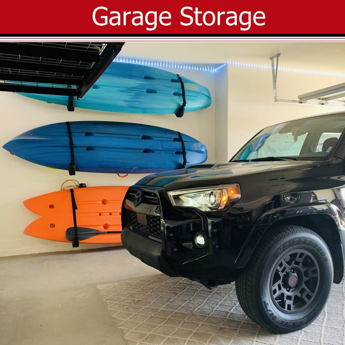 Wall Mount Kayak Storage Hooks F83221