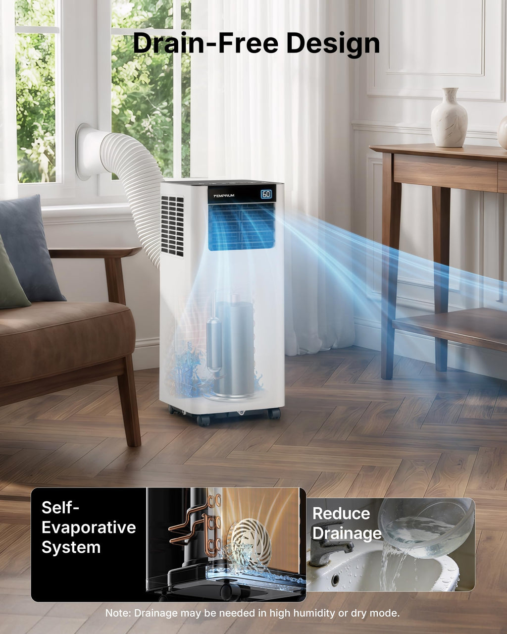 10,000 BTU Portable Air Conditioner S584