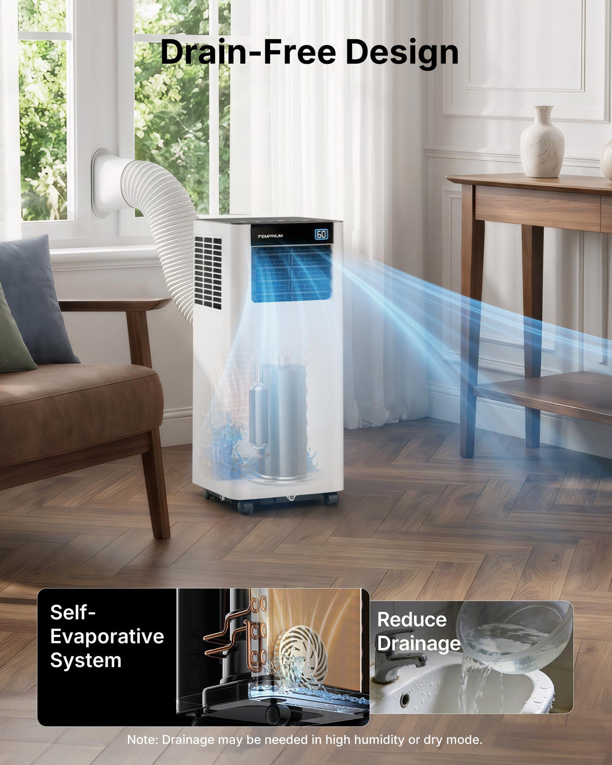10,000 BTU Portable Air Conditioner S584
