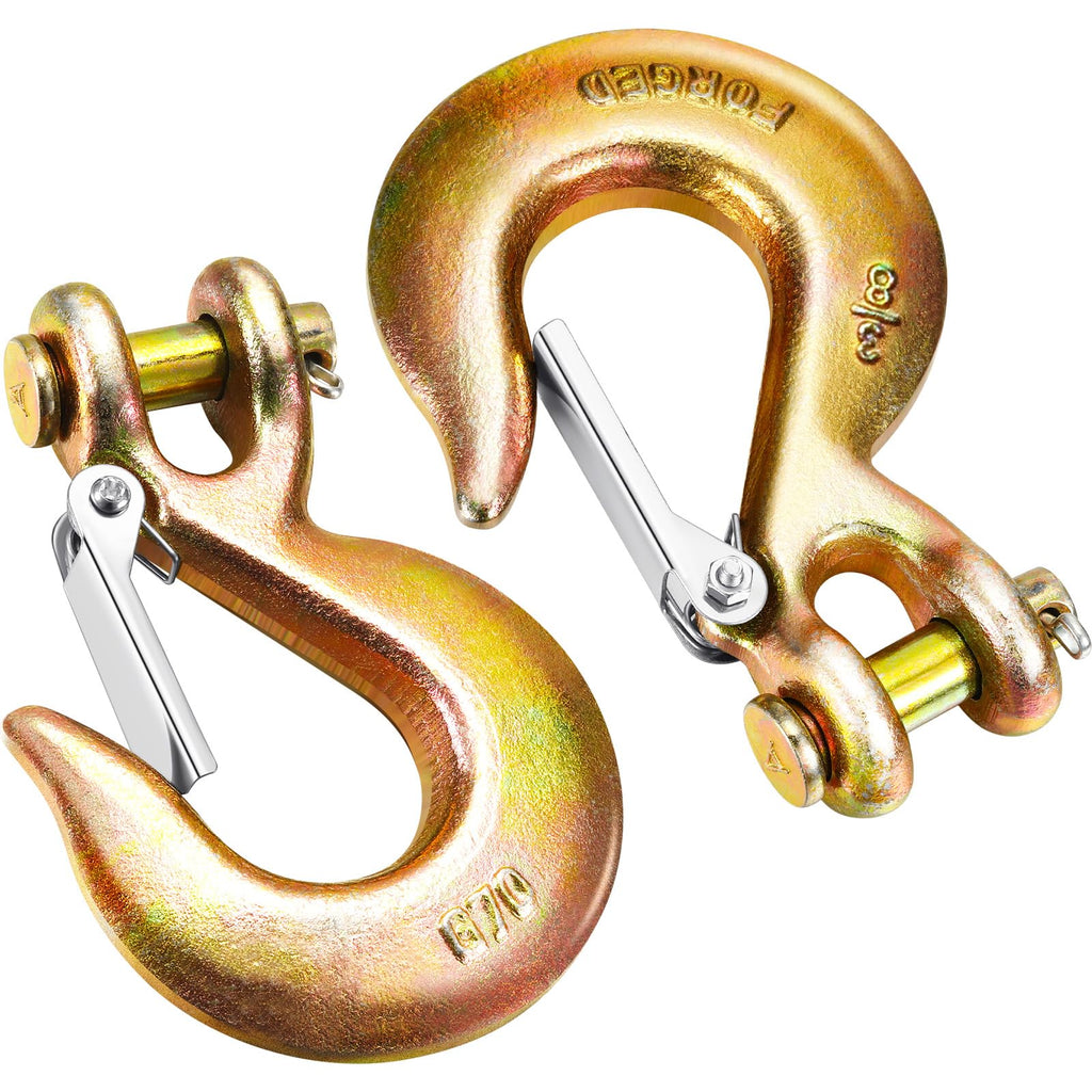 3/8 Clevis Slip Hook with Safety Latch E702