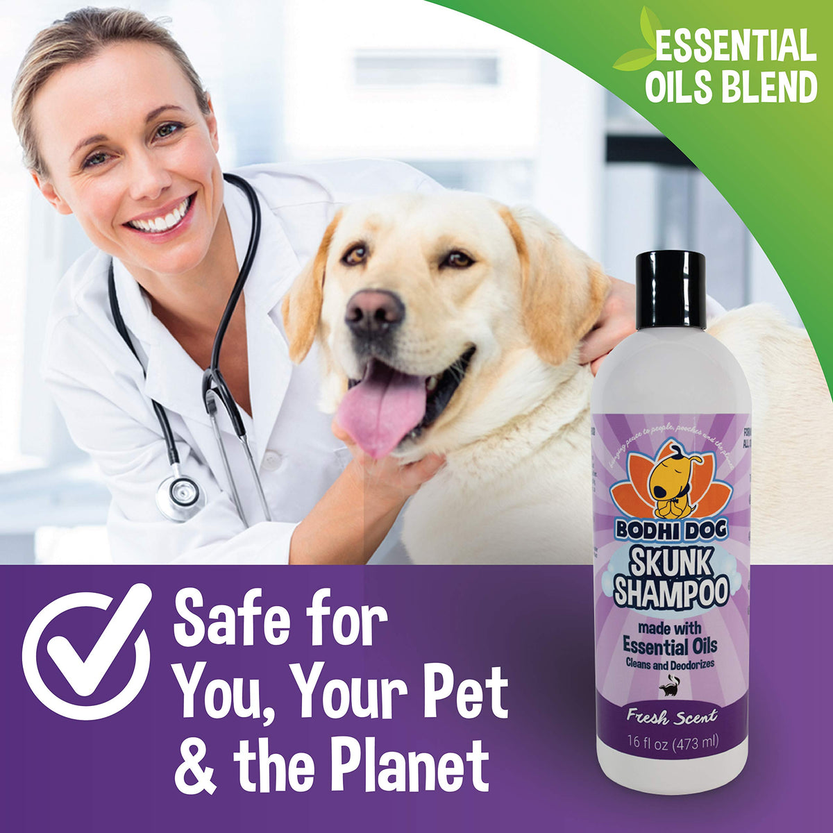 16oz Dog and Cat Shampoo W68170