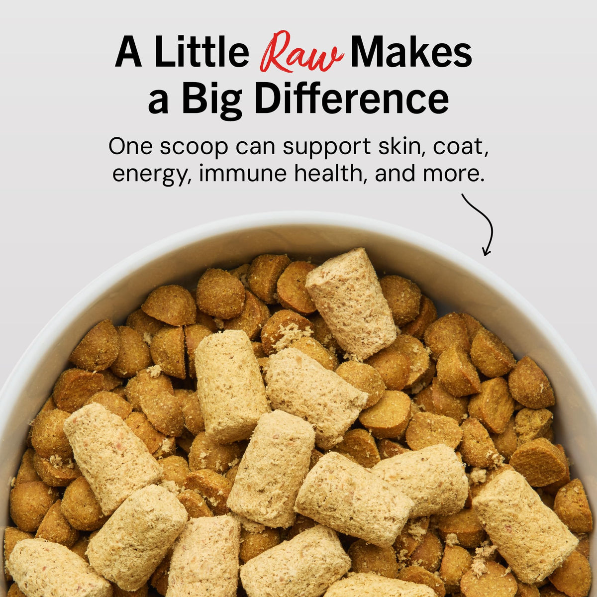 Freeze-Dried Raw Beef Dog Food Topper 8 oz F16615