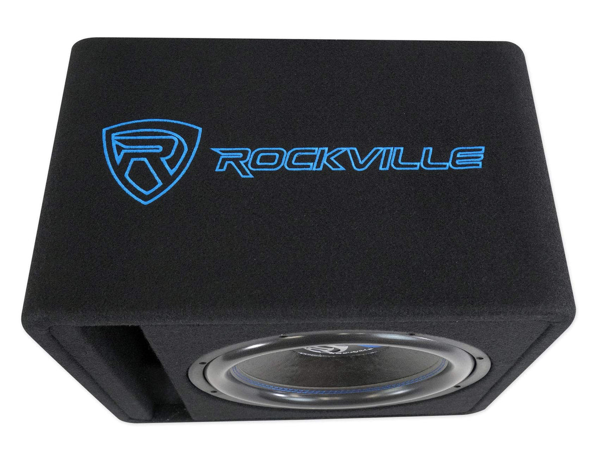 12" Loaded Car Subwoofer Enclosure with Amp D62494