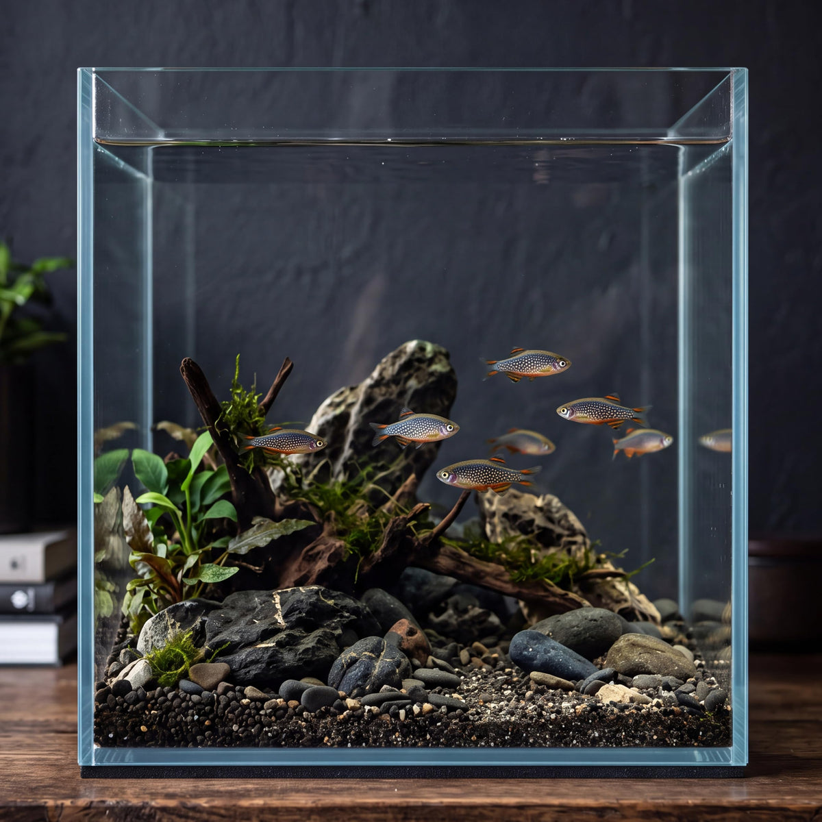 2.58 Gallon Glass Fish Tank Y339