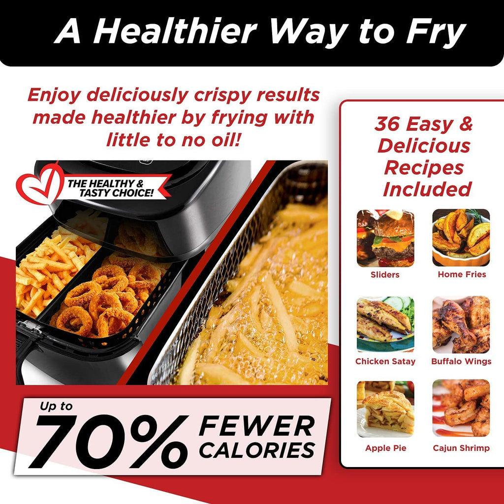 6-Quart Digital Air Fryer with Probe M213