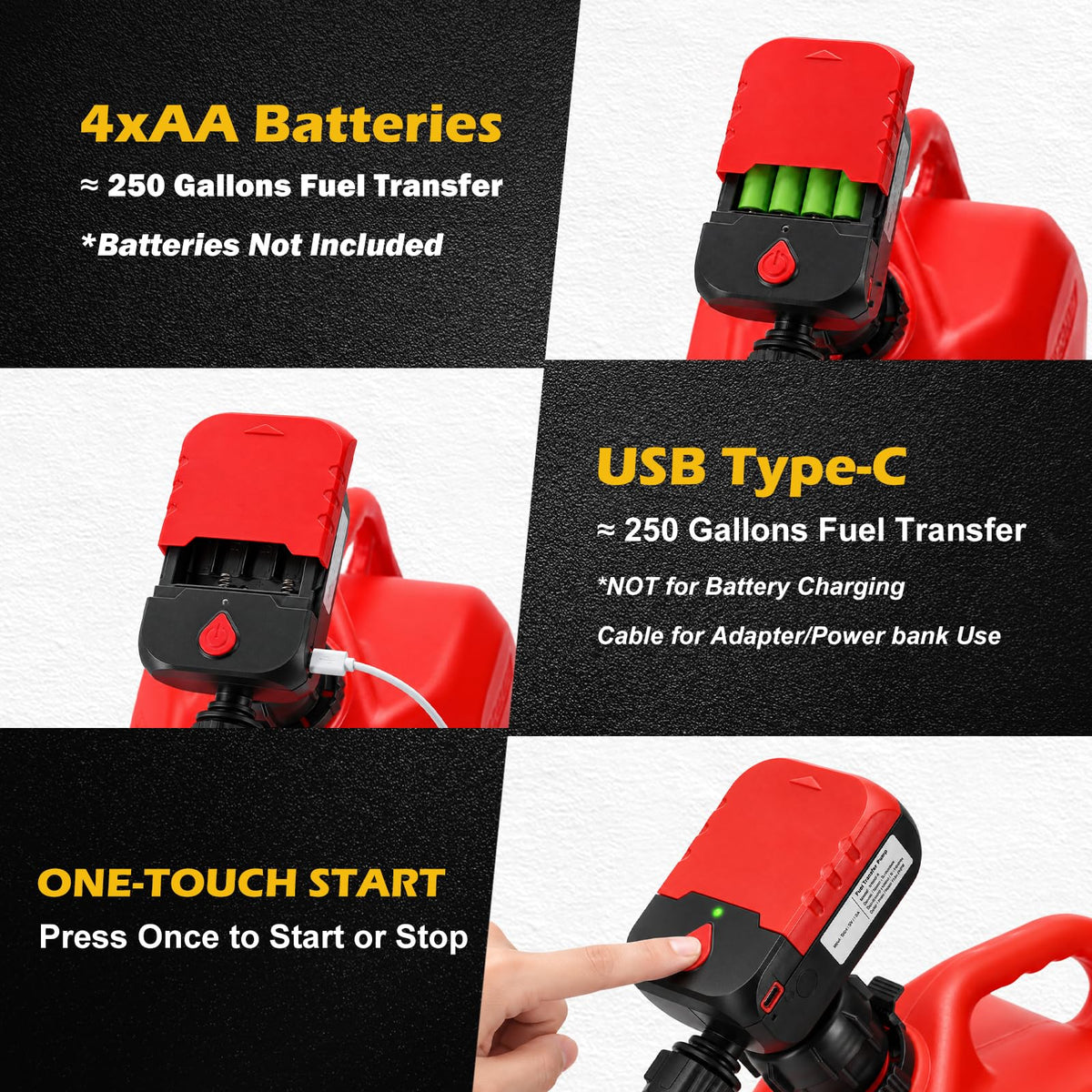 Portable Gas Can Fuel Pump P71370