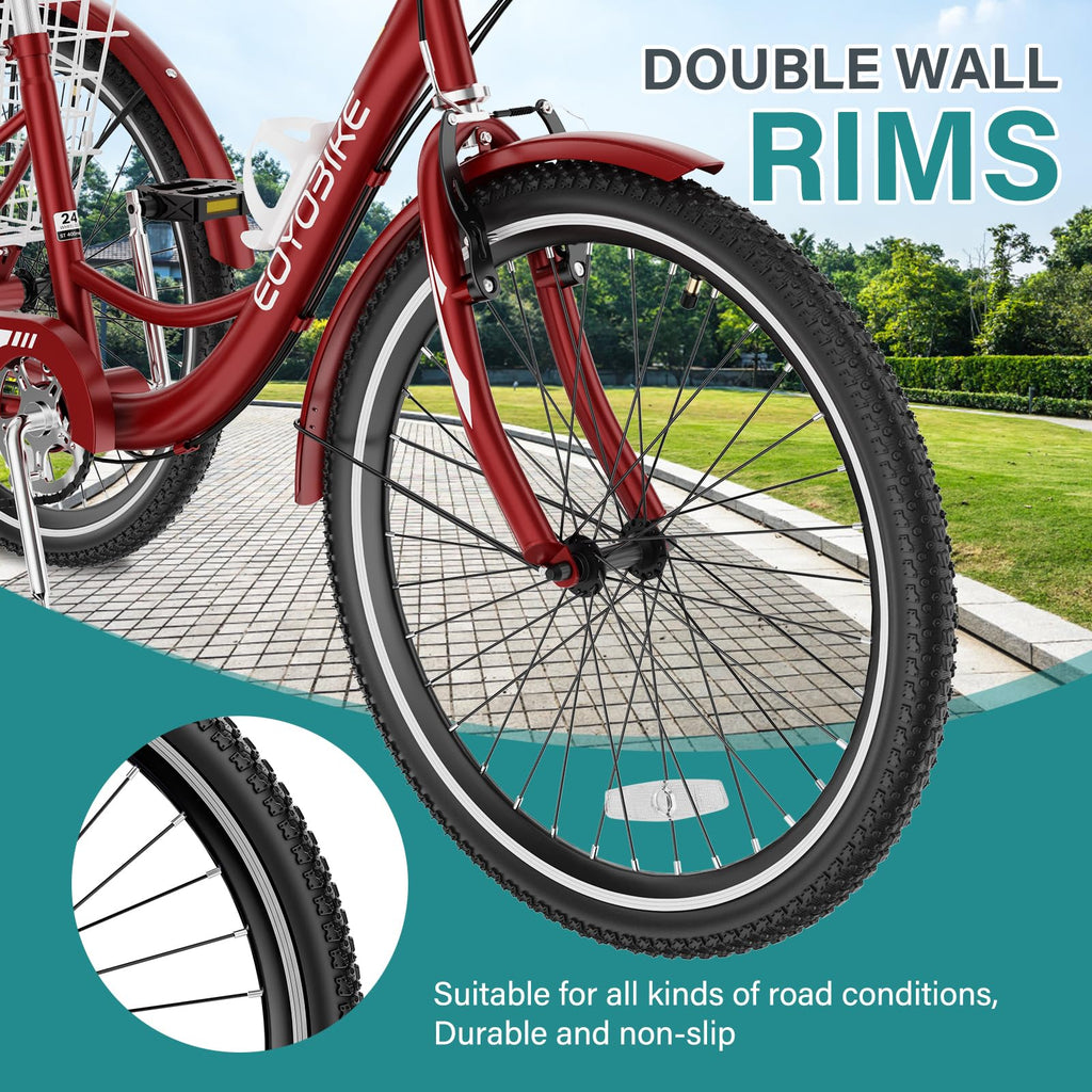 20/24/26 Inch 3 Wheel Bike J775902