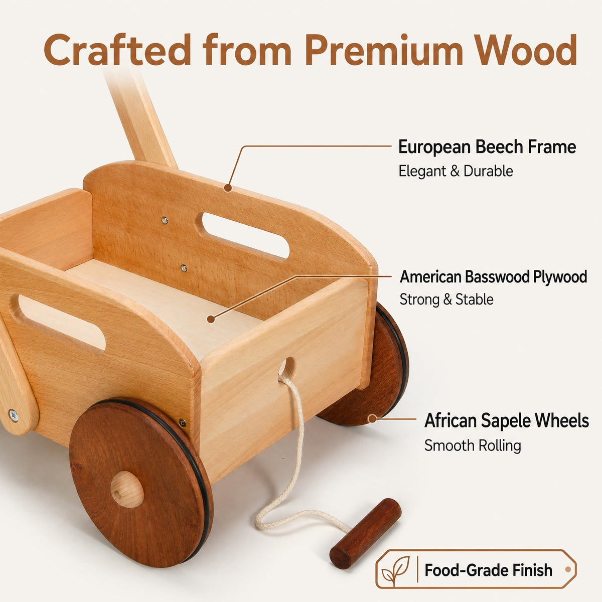 Wooden Baby Walker R1591