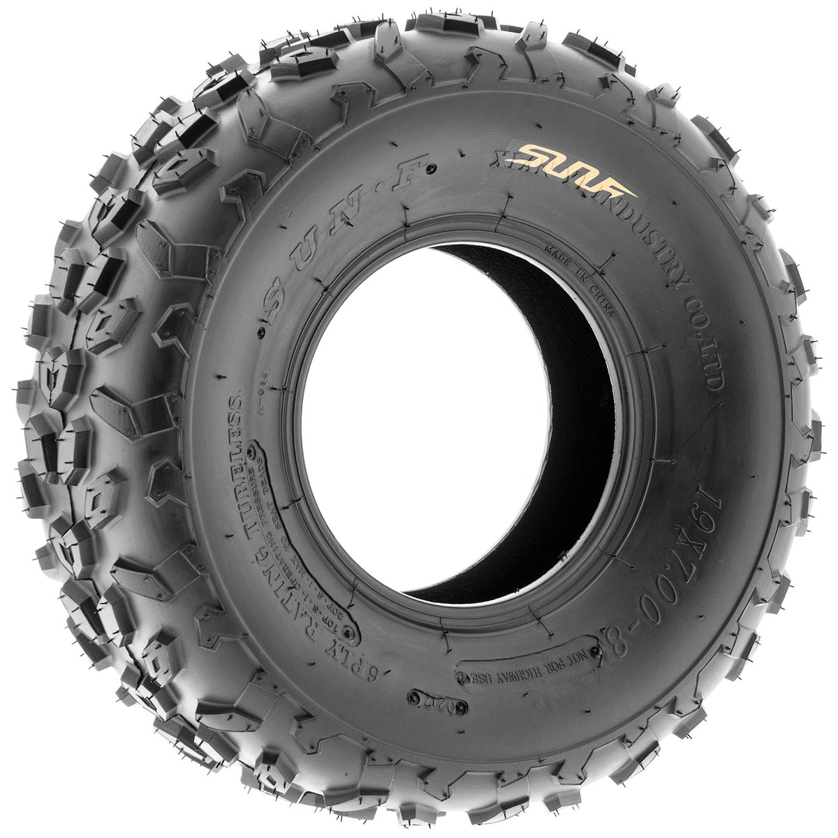 19x7-8 Knobby Tubeless Tire Q519778