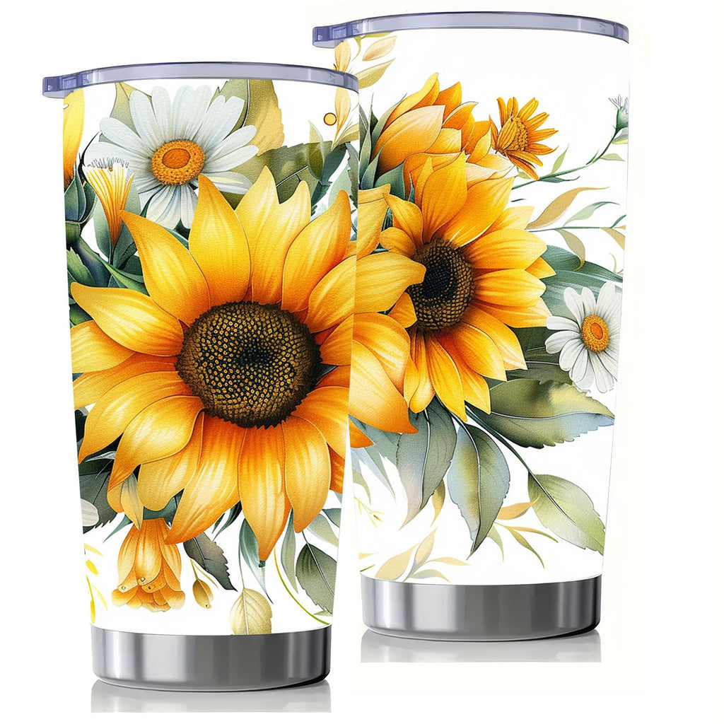 20 oz Sunflower Tumbler Cup V561