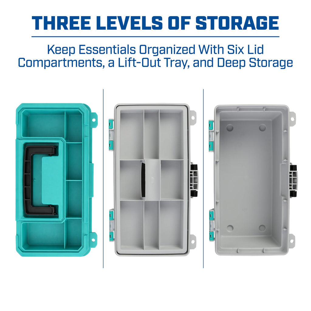 13" Tackle Box with Lift Out Tray F4981