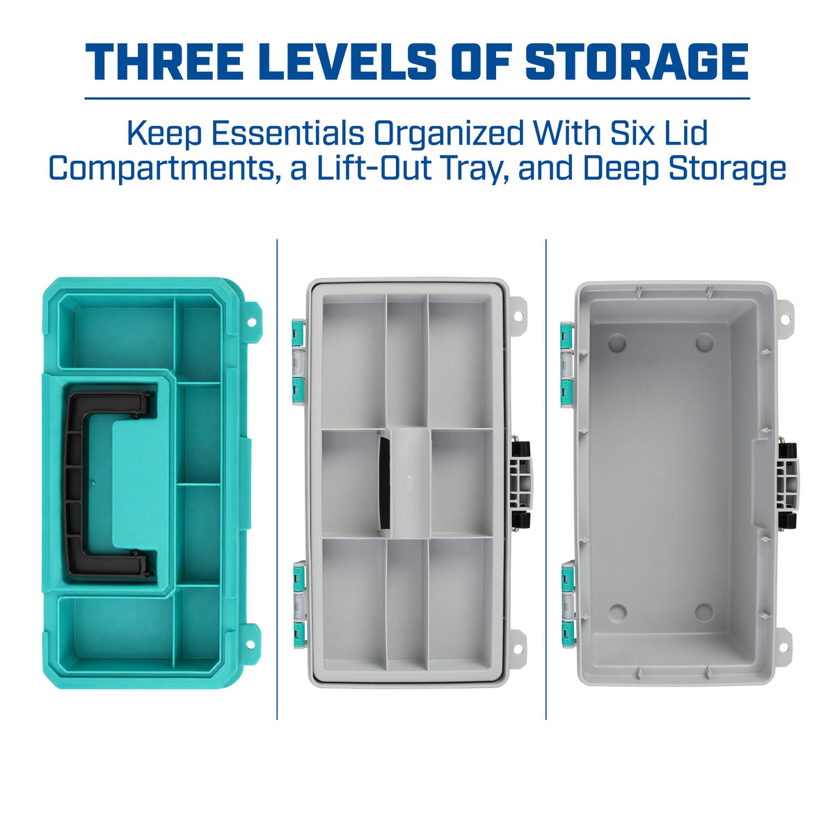 13" Tackle Box with Lift Out Tray F4981