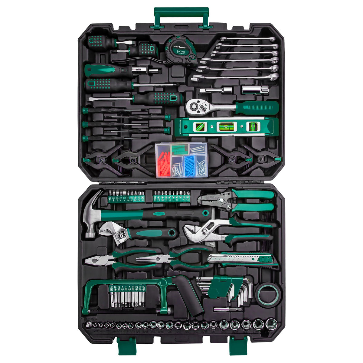 238-Piece Green Tool Set with Storage Box D34917