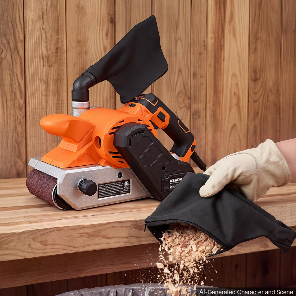11.5A 4" x 24" Variable Speed Belt Sander O25851