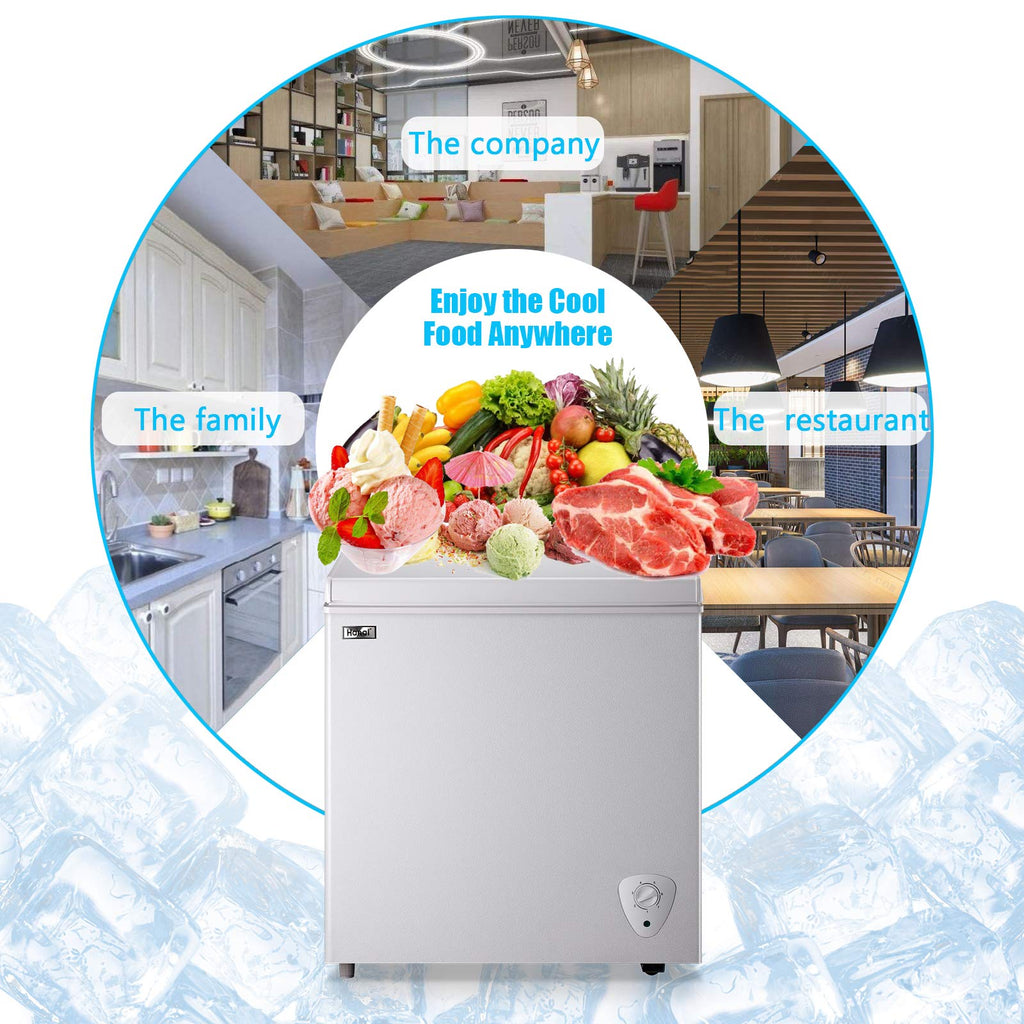 White 5.0 Cu.Ft Chest Freezer B435935