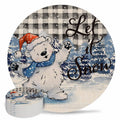 Set of 6 Ceramic Coasters with Cork Base N6503