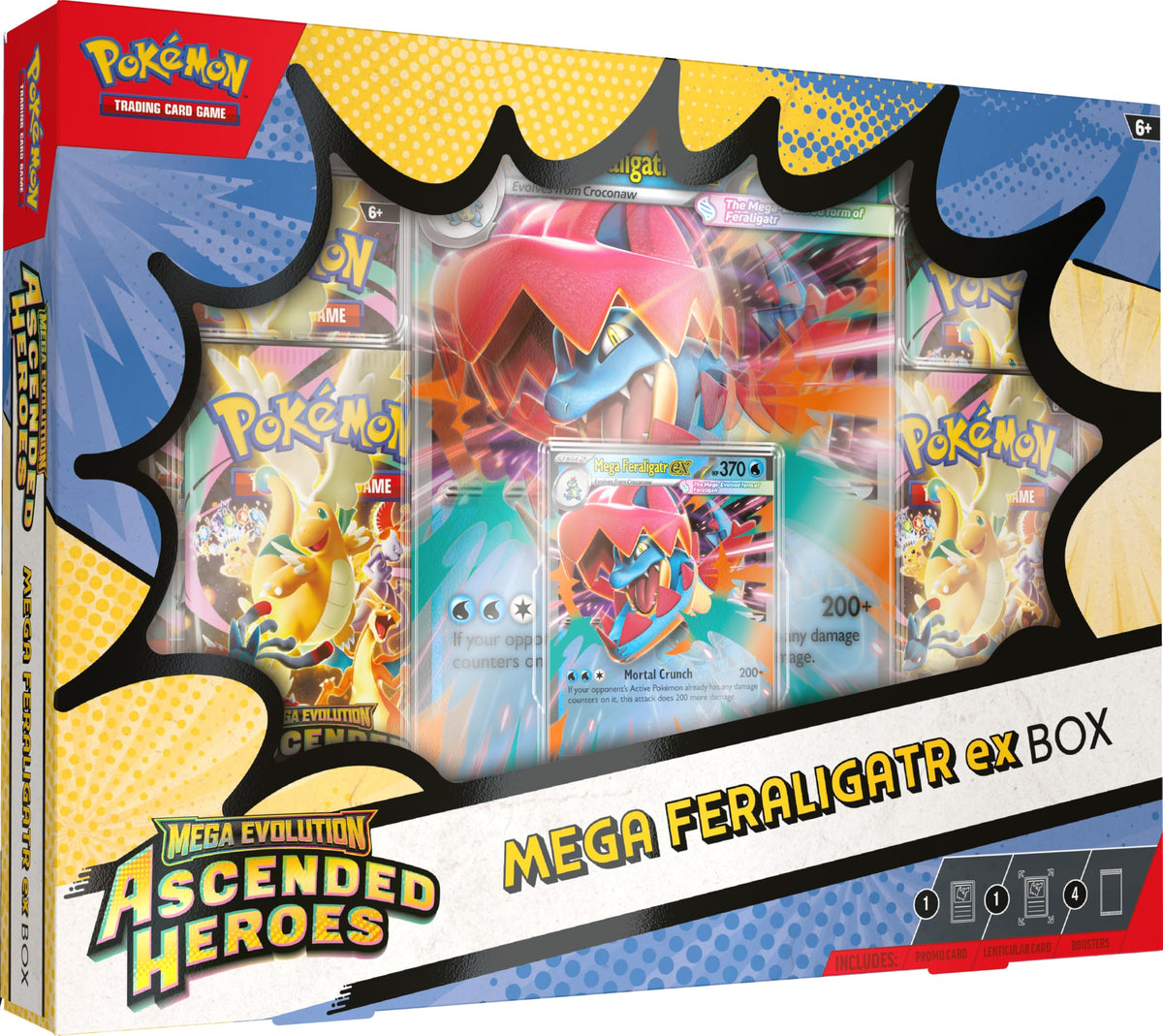 Pokémon TCG Mega Feraligatr ex Box S992337