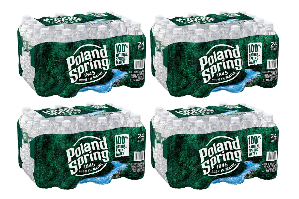 Spring Bottled Water 16.9 Fl Oz 96 Pack F336791
