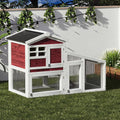 Weatherproof Wooden Rabbit Hutch L602