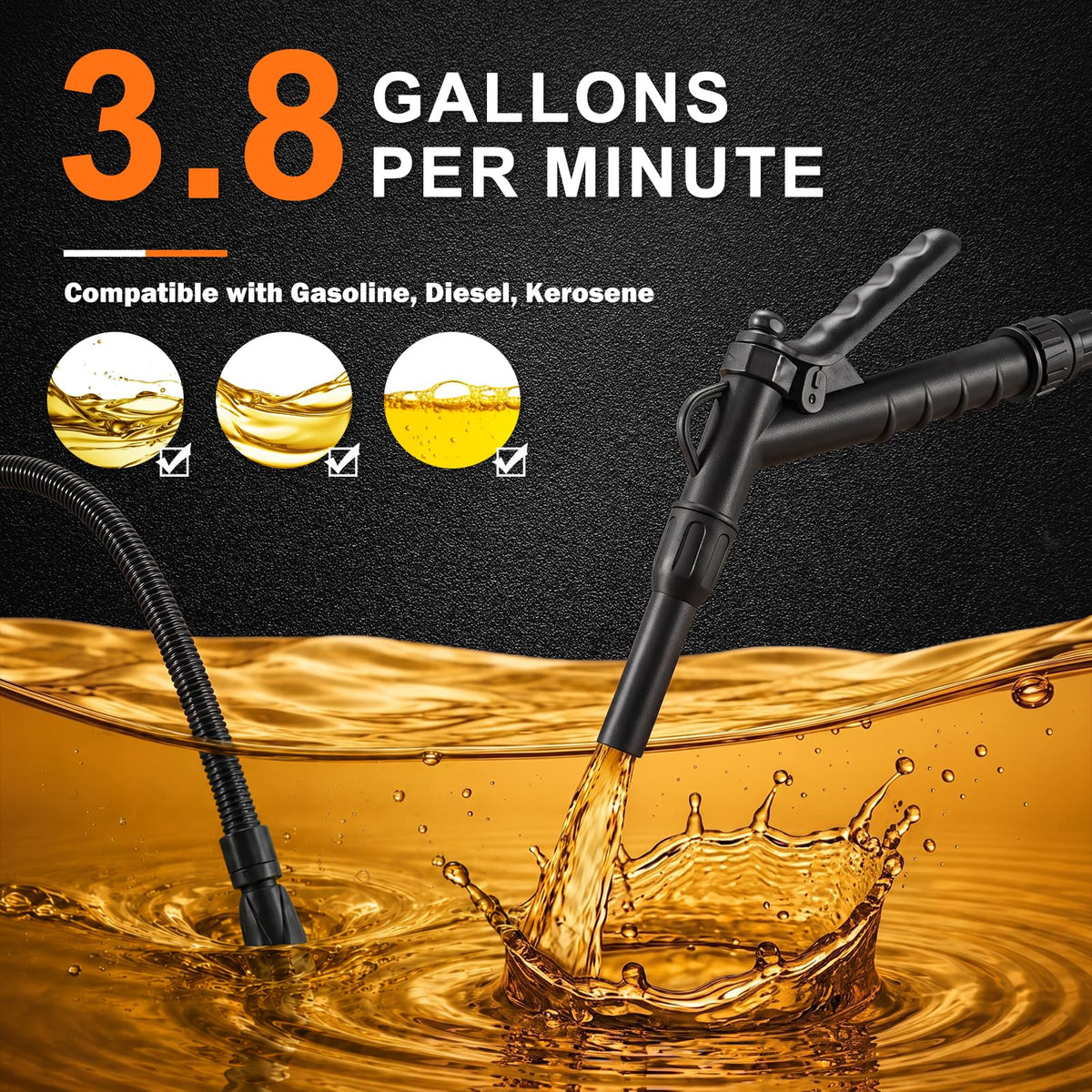 Portable Gas Can Fuel Pump P71370